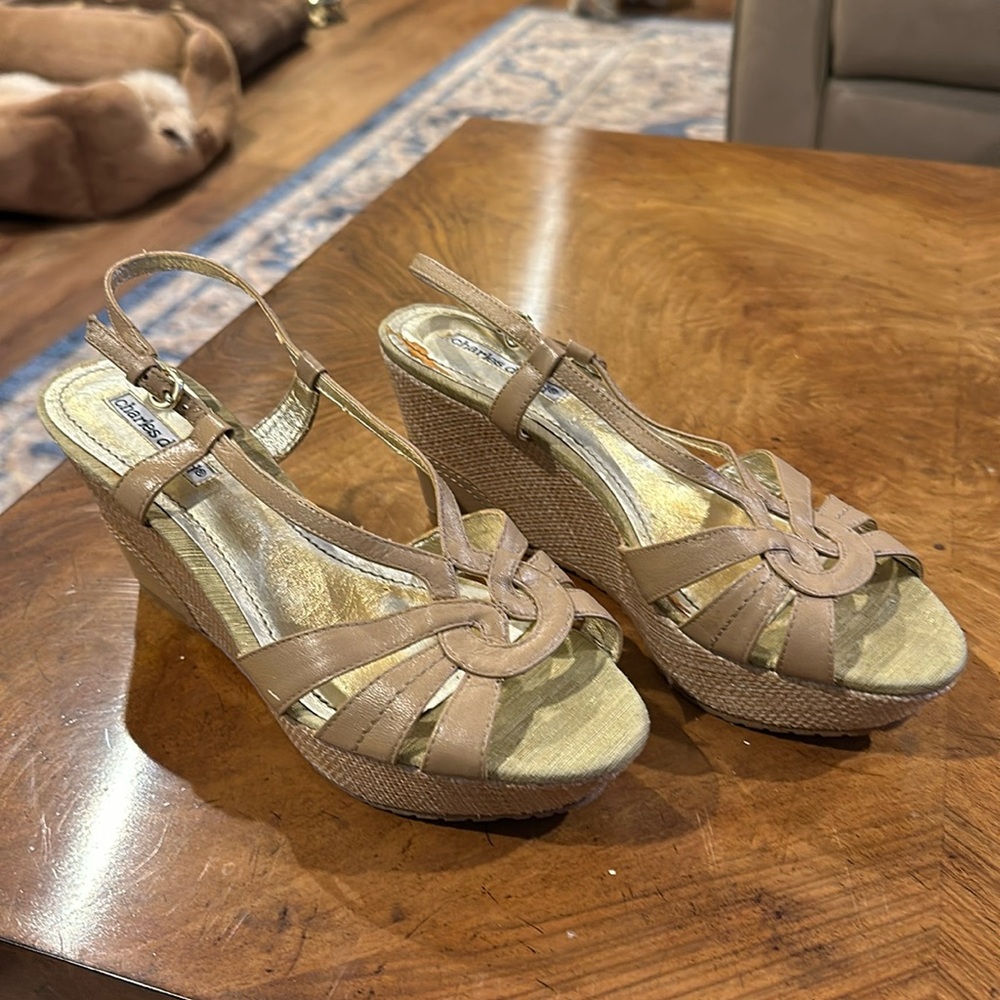Charles David wedge shoes